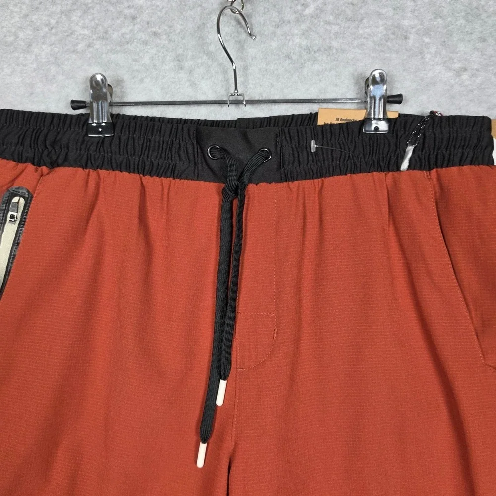 Avalanche Shorts Mens Sz Large Rust Red The Relax Short Brethable Quick Dry NEW